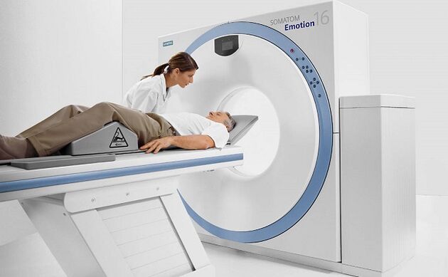 MRI is a method of diagnosing thoracic osteochondrosis